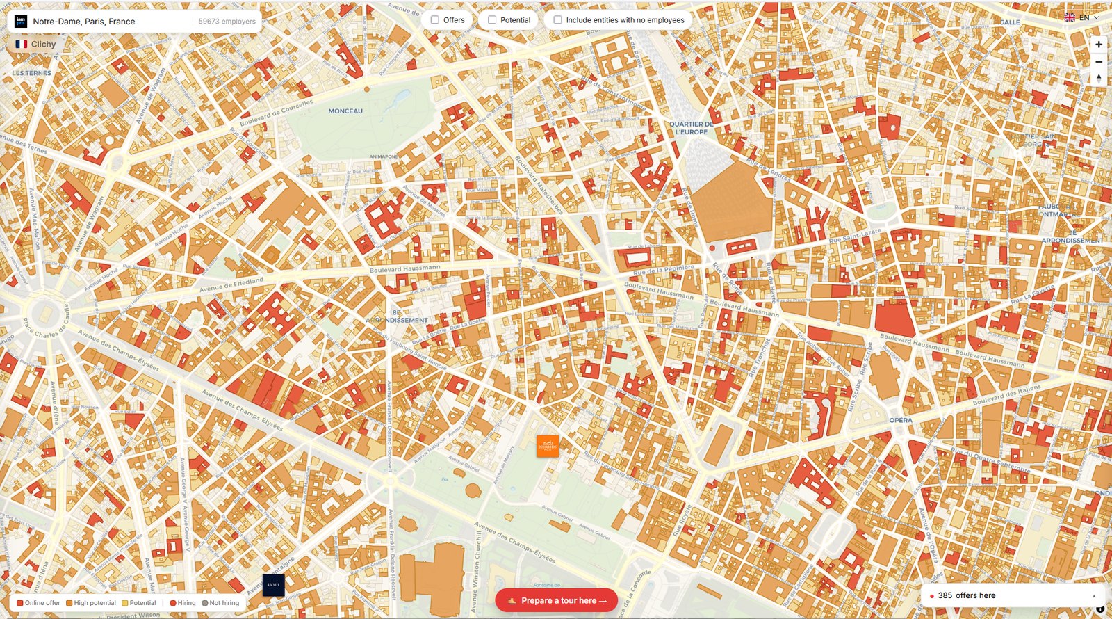 Built a 20-country job platform solo — ingestion, matching, salary data and a 40M-establishment employer map
