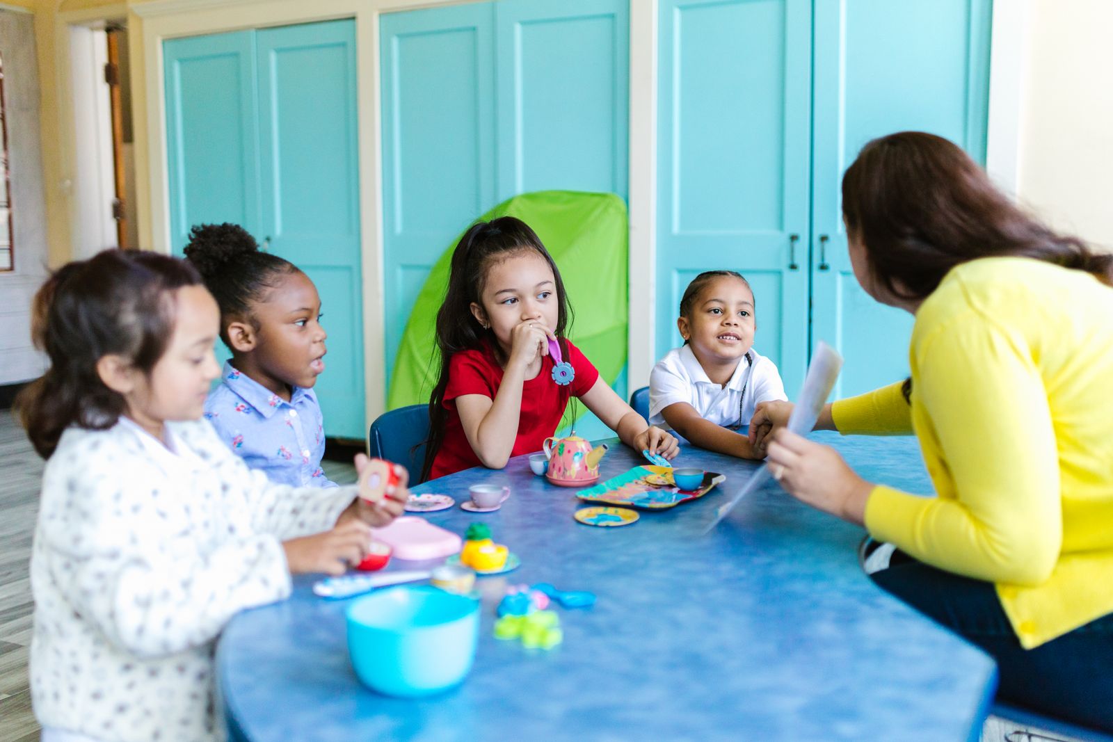 Streamlined morning drop-off, halving transition time to first activity